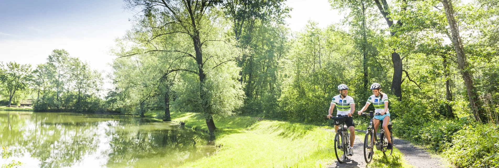 Cycling at Liebmannsee in Bad Radkersburg | © Thermen- & Vulkanland | Pixelmaker | pixelmaker.at