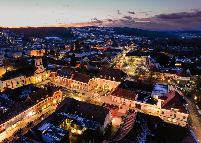 Fürstenfeld from above | © Thermen- & Vulkanland | BROBOTERS