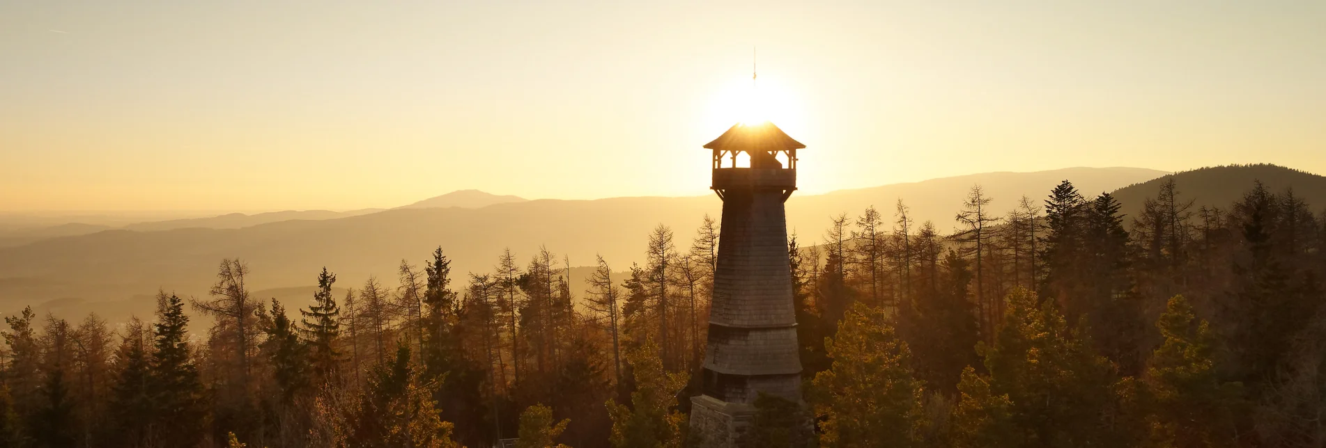 Ringwarte im Sonnenuntergang | ©  Oststeiermark Tourismus | Bernhard Bergmann