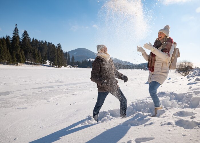 Winterspaziergang auf der Teichalm in der Oststeiermark | © Oststeiermark |  Bernhard Bergmann