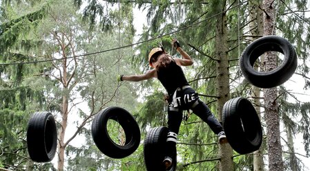 Climbing | © Kletterpark Schöckl | Oberlaender