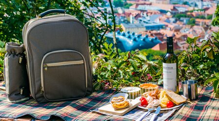 Picknick am Schlossberg | © Graz Tourismus | Mias Photoart