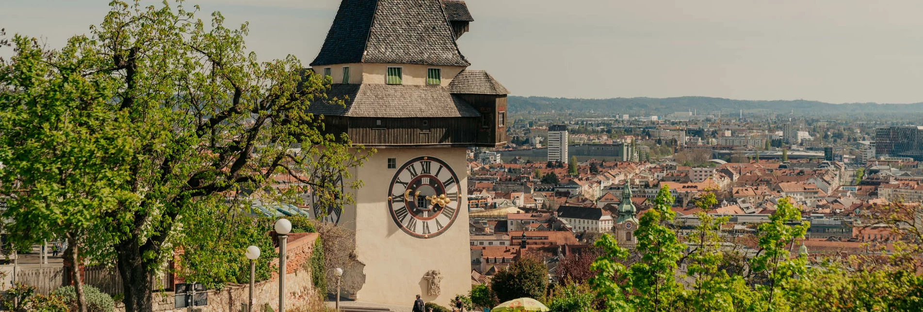 Der Grazer Uhrturm  | © Region Graz | studio draussen