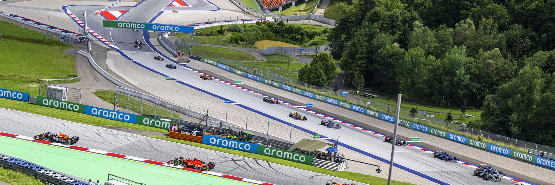F1 GP AUT Curve 3 Overview | © Red Bull Ring  | Lucas Pripfl - Red Bull Ring