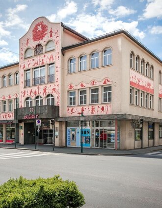 Blick auf das Arik-Brauer-Rathaus in Voitsberg | Dieter Sajovic | © Stadtgemeinde Voitsberg
