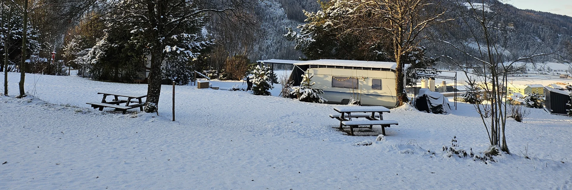 Camping Rothenfels im Winter | © Camping Rothenfels | Fam. Steiner