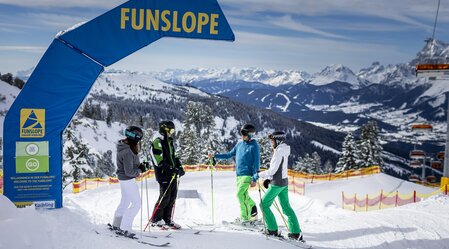 Skifahrer-Jugend auf der Fun Slope am Hauser Kaibling | © STG | Tom Lamm