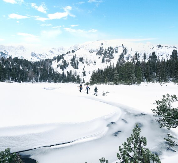 Snowshoe hikers in Hohentauern | © Erlebnisregion Murtal | Robert Maybach