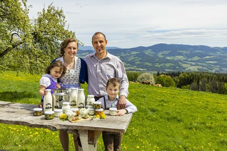 Milkfarm Spindlbauer_Family_Eastern Styria