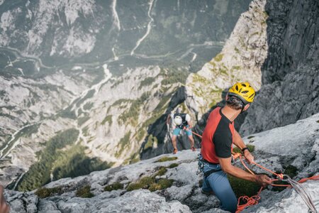 Klettern im Nationalpark Gesäuse | © Stefan Leitner