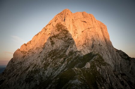 Steiler Fels im Nationalpark Gesäuse | © Andreas Hollinger