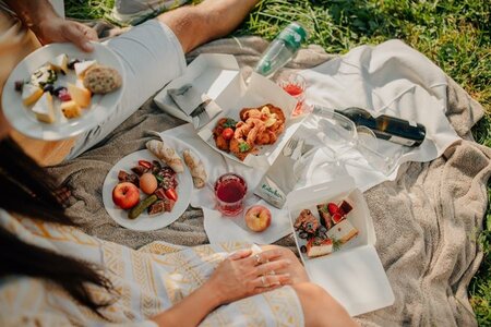 Picknicken im Weingarten | © Karin Bergmann