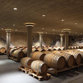 Barrel cellar - Neumeister winery in Straden | © Neumeister