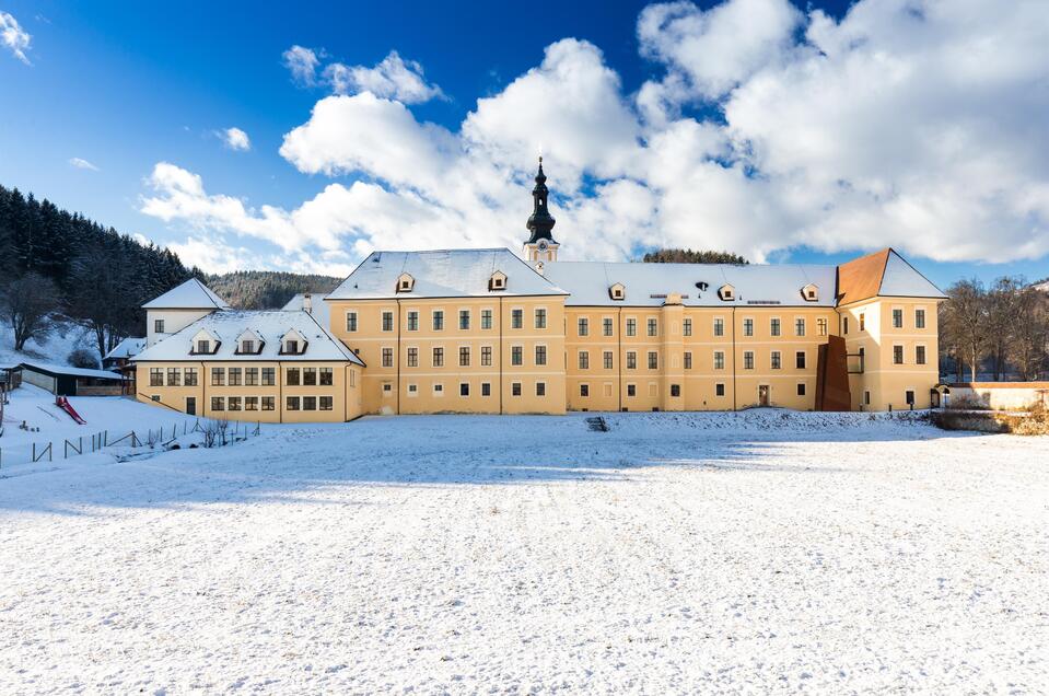 Stift Rein im Winter | © Region Graz-Harry Schiffer