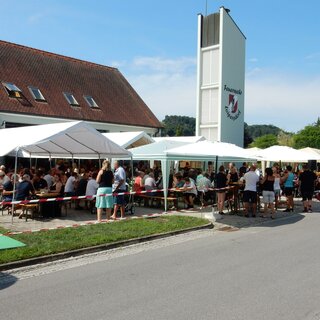 Frühschoppen beim Rüsthaus