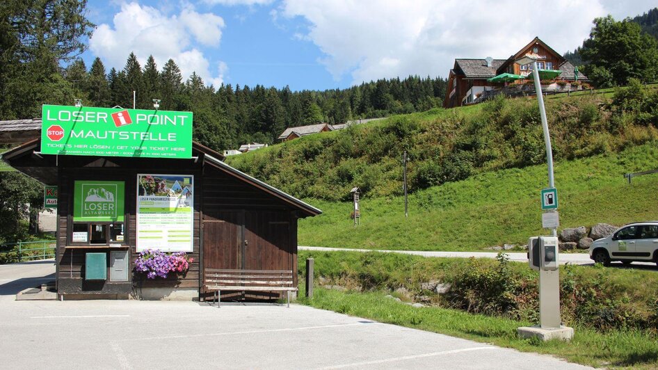 Loser Infopoint, Altaussee, Treffpunkt | © Viola Lechner