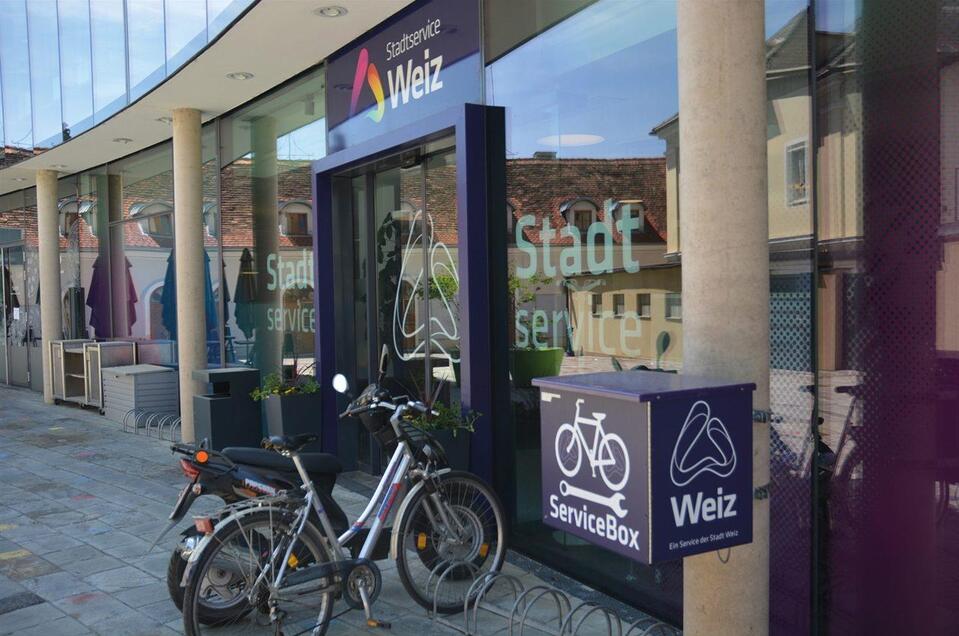 Fahrradserviceboxen in Weiz - Impression #1 | © Stadtgemeinde Weiz