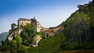 Burg Rabenstein im Frühling | © René Vidalli