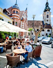 Cafe Restaurant Sonne_Terrace_Eastern Styria | © Steiermark Tourismus | Tom Lamm | © Steiermark Tourismus