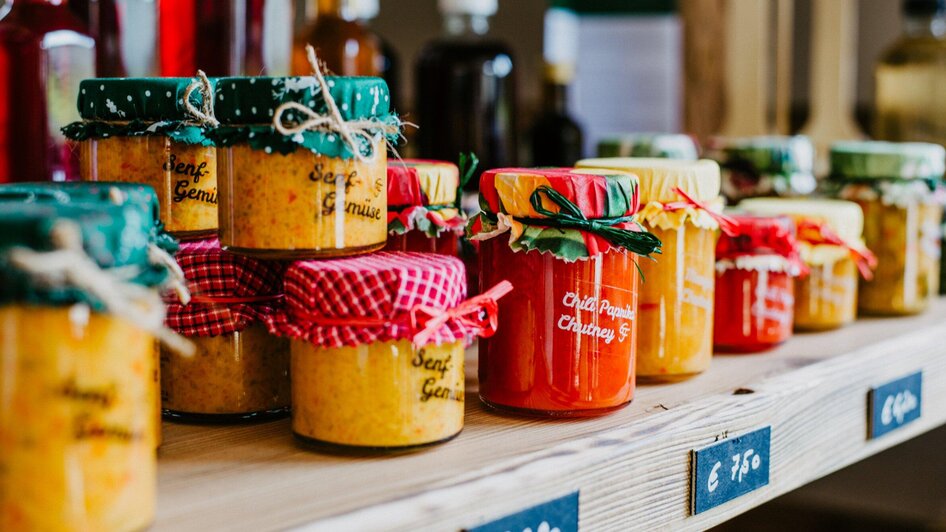 Danis Genussecke, unterschiedliche Chutneys | © TV Region Graz - Mias Photoart