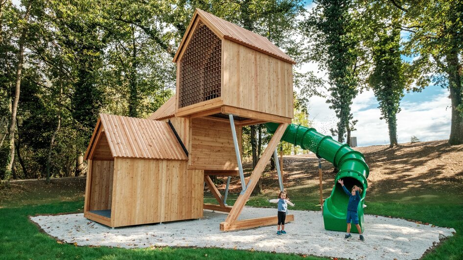 Waldspielplatz | © (c)Erlebniswelt-Fuerstenfeld_M-Effekt_Erlebniswelt