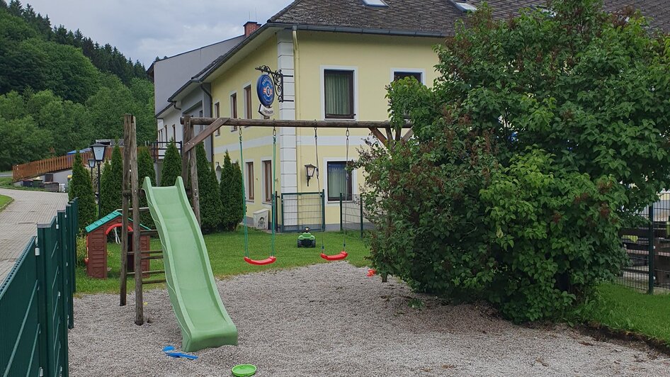 Spielplatz beim Gasthof-Pension Laglmühle | © Oststeiermark Tourismus