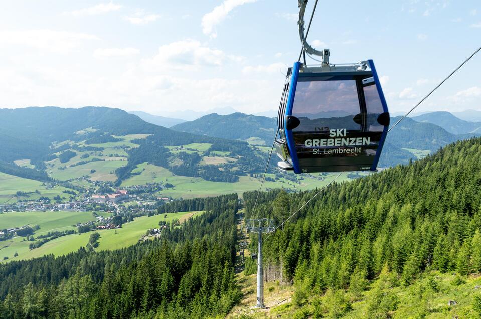 Grebenzen summer cable car - Impression #1 | © Tourismusverband Murau