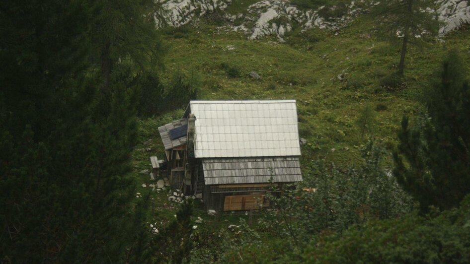 Henneralmhütte, Grundlsee, Ansicht von oben | © Naturfreunde Bad Aussee