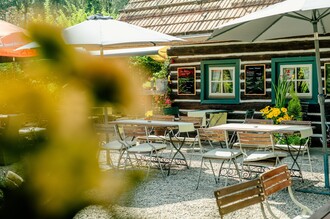 Guest garden in Herberts Stubn | © Region Graz-Mias Photoart