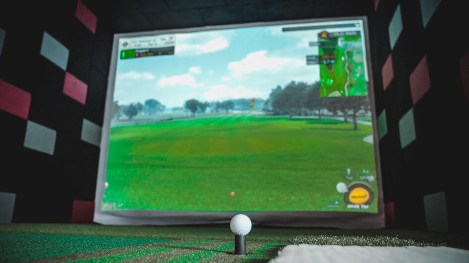 Golf Simulator | © Indoor Golf Studio