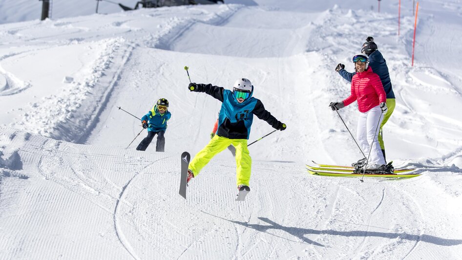 Loser, Skifahren beim Loserfenster | © TVB Ausseerland - Salzkammergut / Tom Lamm