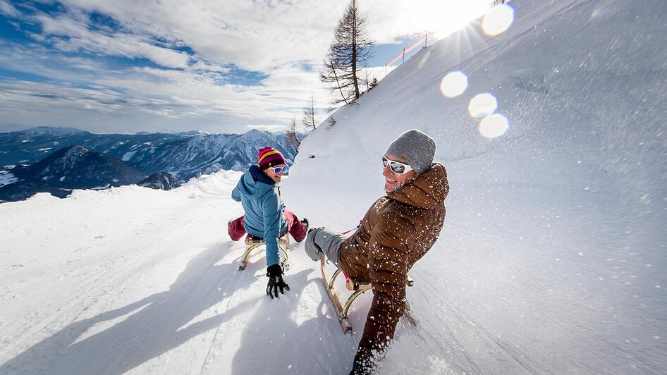 Rodeln am Loser in Altaussee | © TVB Ausseerland - Salzkammergut/T. Lamm