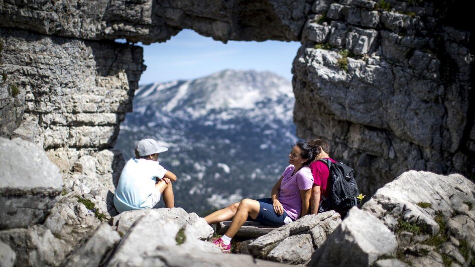 Loser, Altaussee, Loserfenster | © TVB Ausseerland - Salzkammergut-Tom Lamm