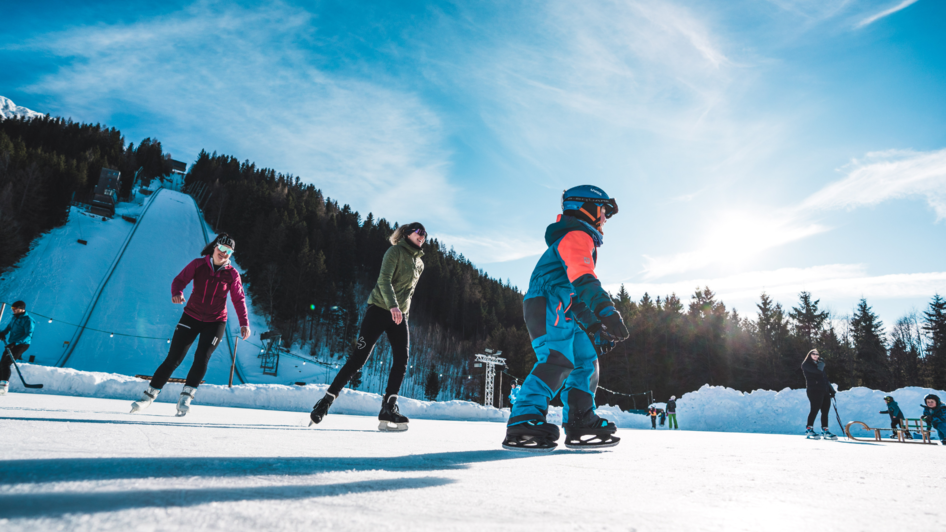 Auszeit Ausseerland, Bad Mitterndorf, Eislaufen | © Auszeit Ausseerland