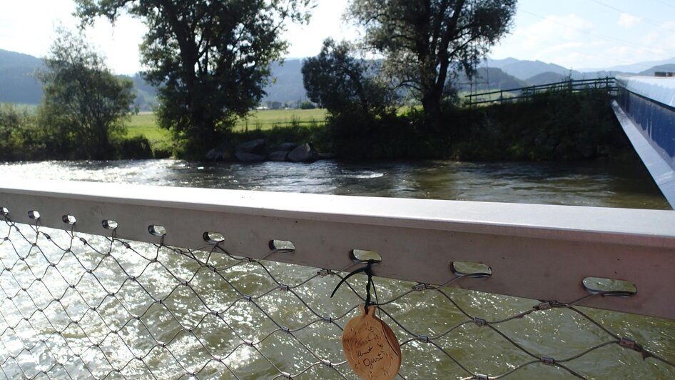 Schwimmende-Murbrücke-Ansicht3-Murtal-Steiermark | © Erlebnisregion Murtal