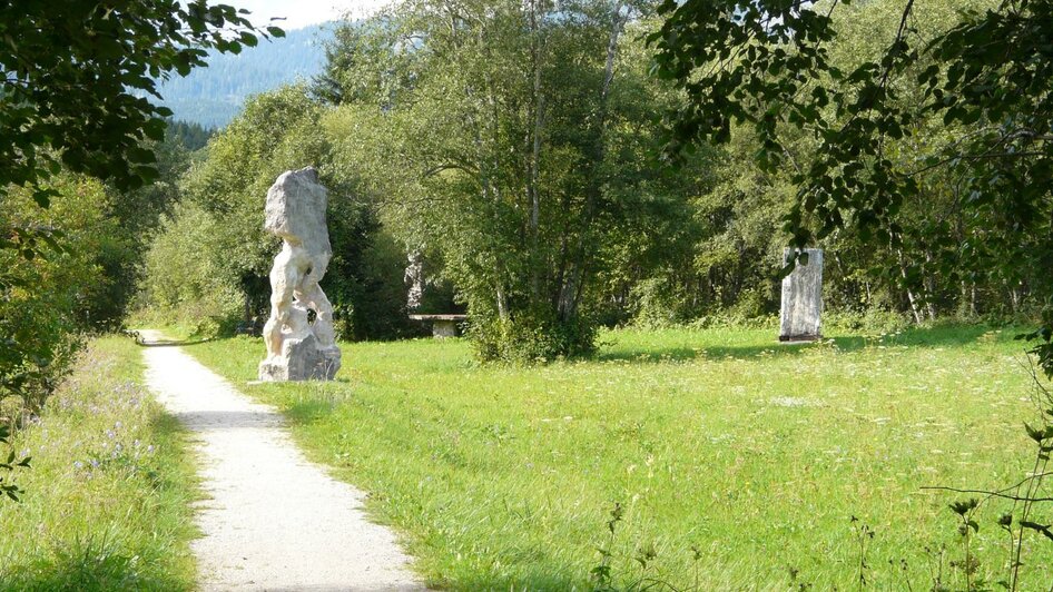 Skulpturenpark Bad Mitterndorf | © Tourismusverband Ausseerland Salzkammergut/ Rastl