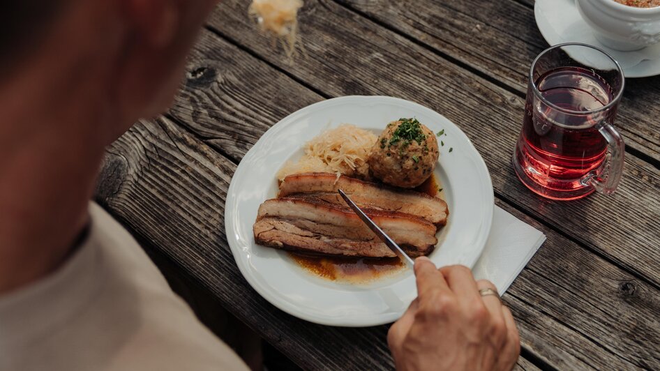 Steirischer Jokl_Schweinsbraten_Oststeiermark | © Tourismusverband Oststeiermark