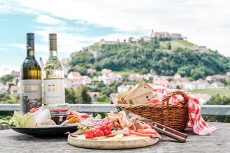 Buschenschank Bernhart Jause | © Weingut Buschenschank Bernhart