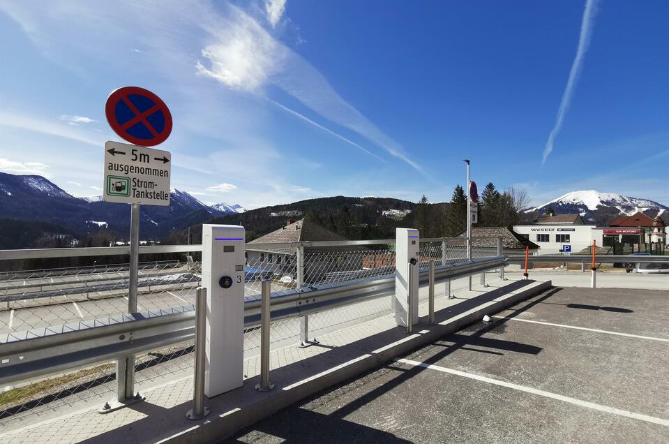 E-Tankstelle am P7 in Mariazell - Impression #1 | © TV Hochsteiermark / Brigitte Digruber