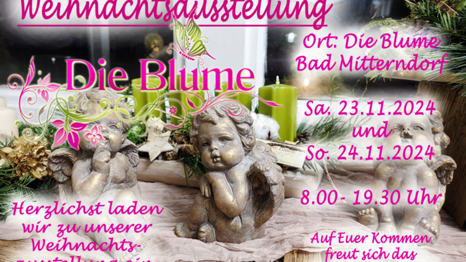 Weihnachtsausstellung | © Die Blume