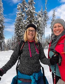 Snowshoe hikers on the Schöckl | © Region Graz-Harry Schiffer | HARRY SCHIFFER PHOTODESIGN | © Region Graz-Harry Schiffer