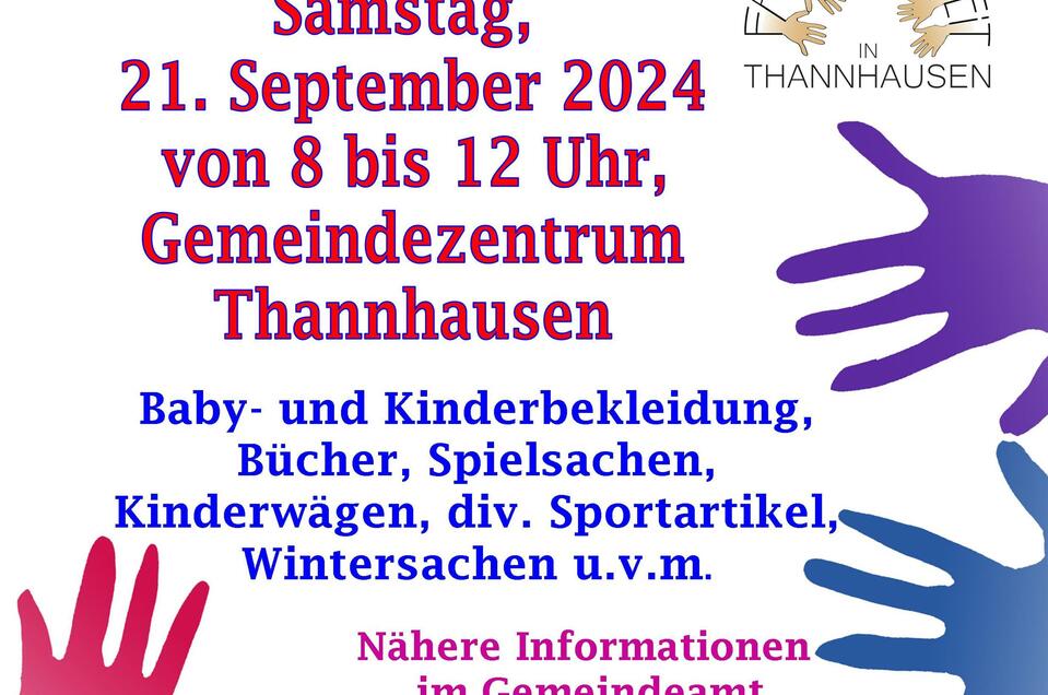 Flohmarkt_Thannhausen_Flyer_Oststeiermark | © Gemeindezentrum Thannhausen