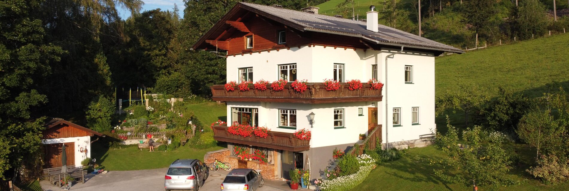 Haus im Sommer