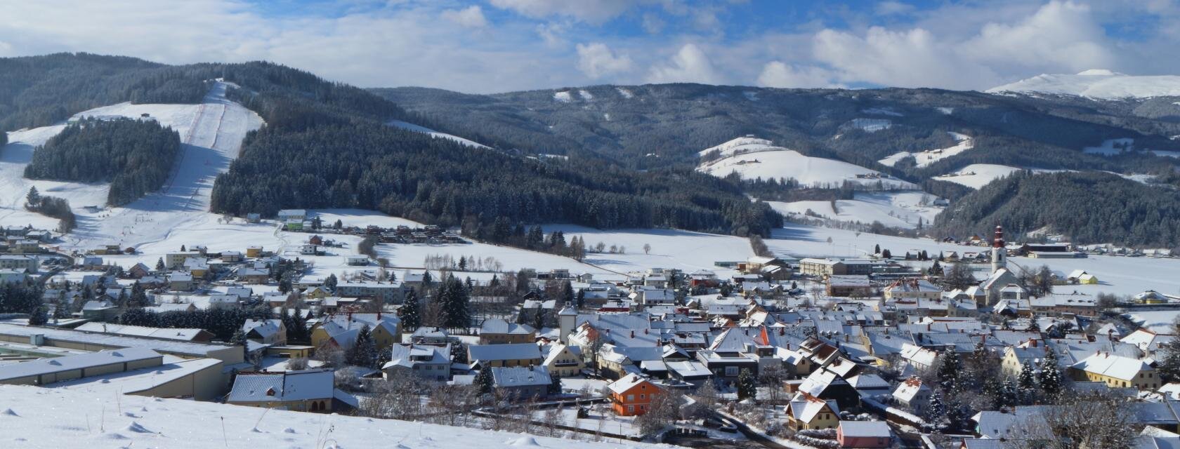 ApartmentsObdach-Winter-Aussicht-Murtal-Steiermark