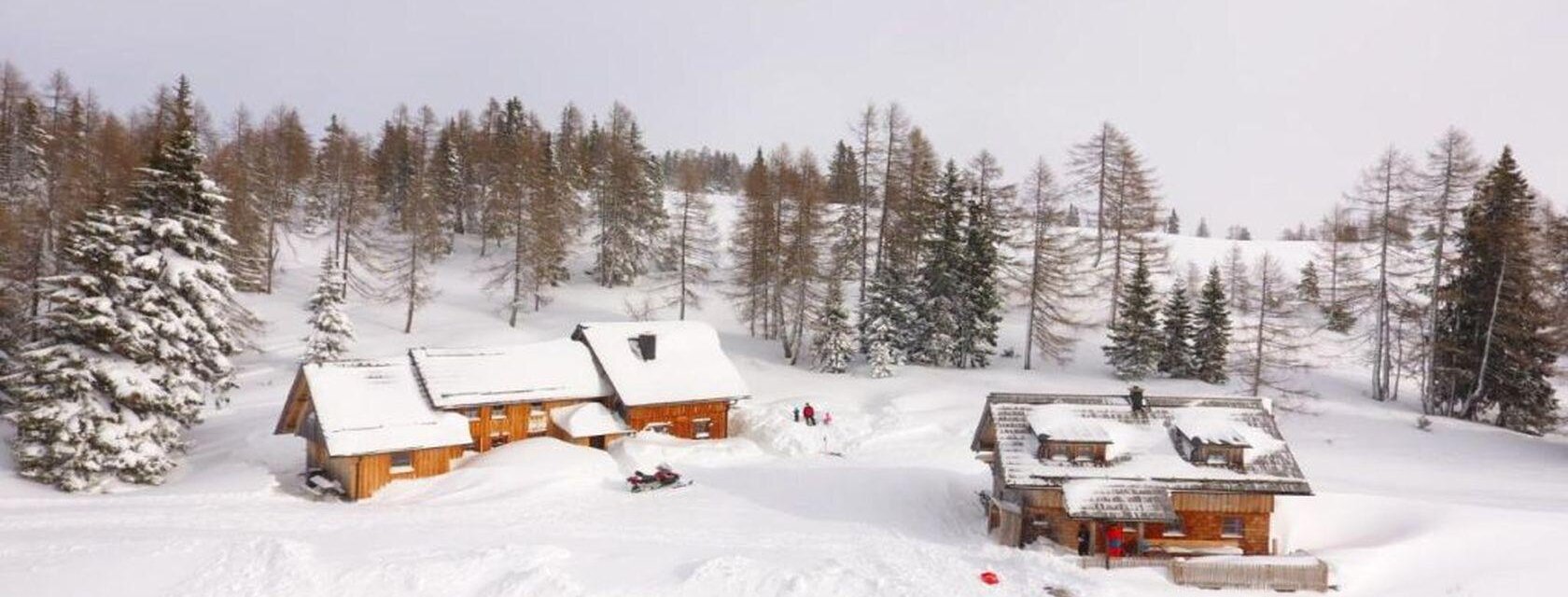 Schermerhütten im Winter, Tauplitzalm