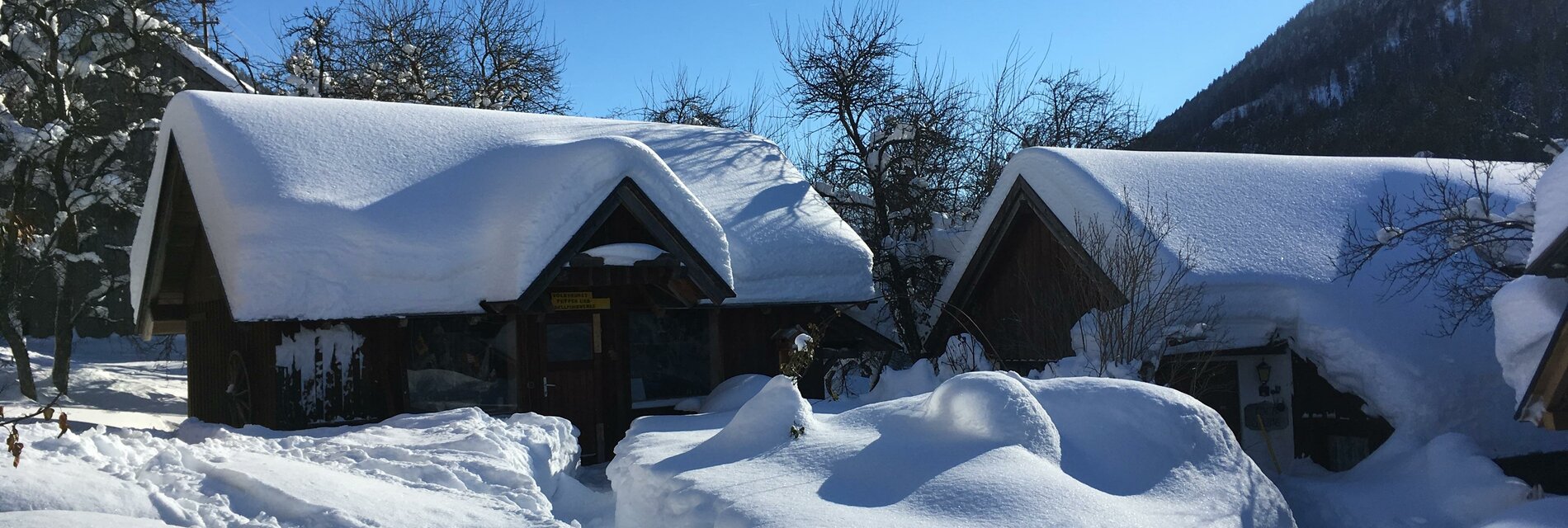 Bauernhof König, Bad Aussee, Winter