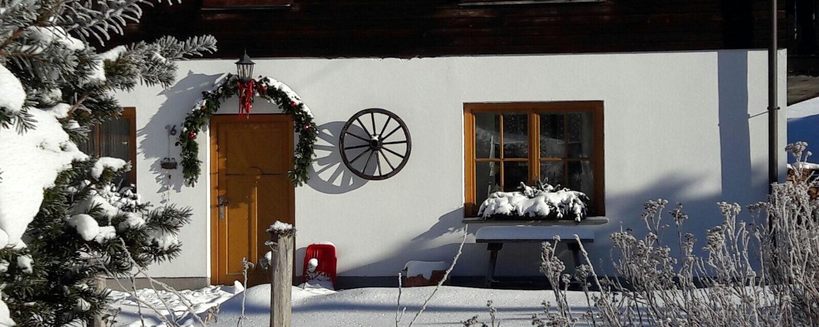 BauernhofStocker-Außenansicht-Winter-Murtal