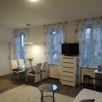 Bild von Premium Appartement W4, Wohn-Schlafbereich, Bad, | © Das Alte Zinshaus