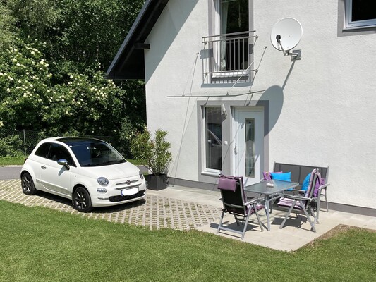 Ferienwohnung Rottenmann mit Terrasse u. Parkplatz | © MI