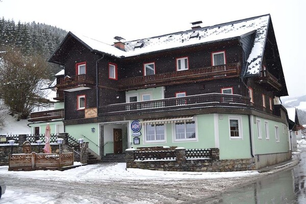 Haus im Winter